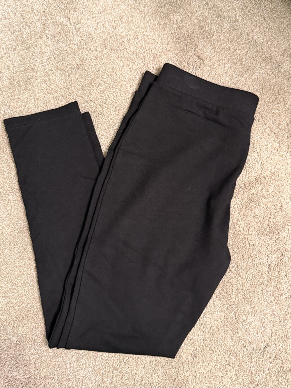 Philosophy Black Stretch High-Rise Leggings